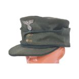 WWII SECOND WORLD WAR GERMAN FORESTRY SERVICE M43 CAP