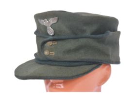 WWII SECOND WORLD WAR GERMAN FORESTRY SERVICE M43 CAP