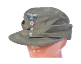 SECOND WORLD WAR GERMANM 43 CAP - LIGHT INFANTRY MOUNTAIN TROOPS