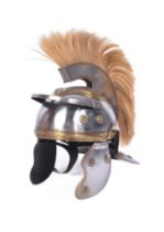 20TH CENTURY RE-ENACTMENT ROMAN GLADIATORS GALEA HELMET