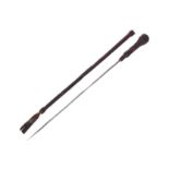 19TH CENTURY EASTERN RIDING CROP WITH CONCEALED BLADE
