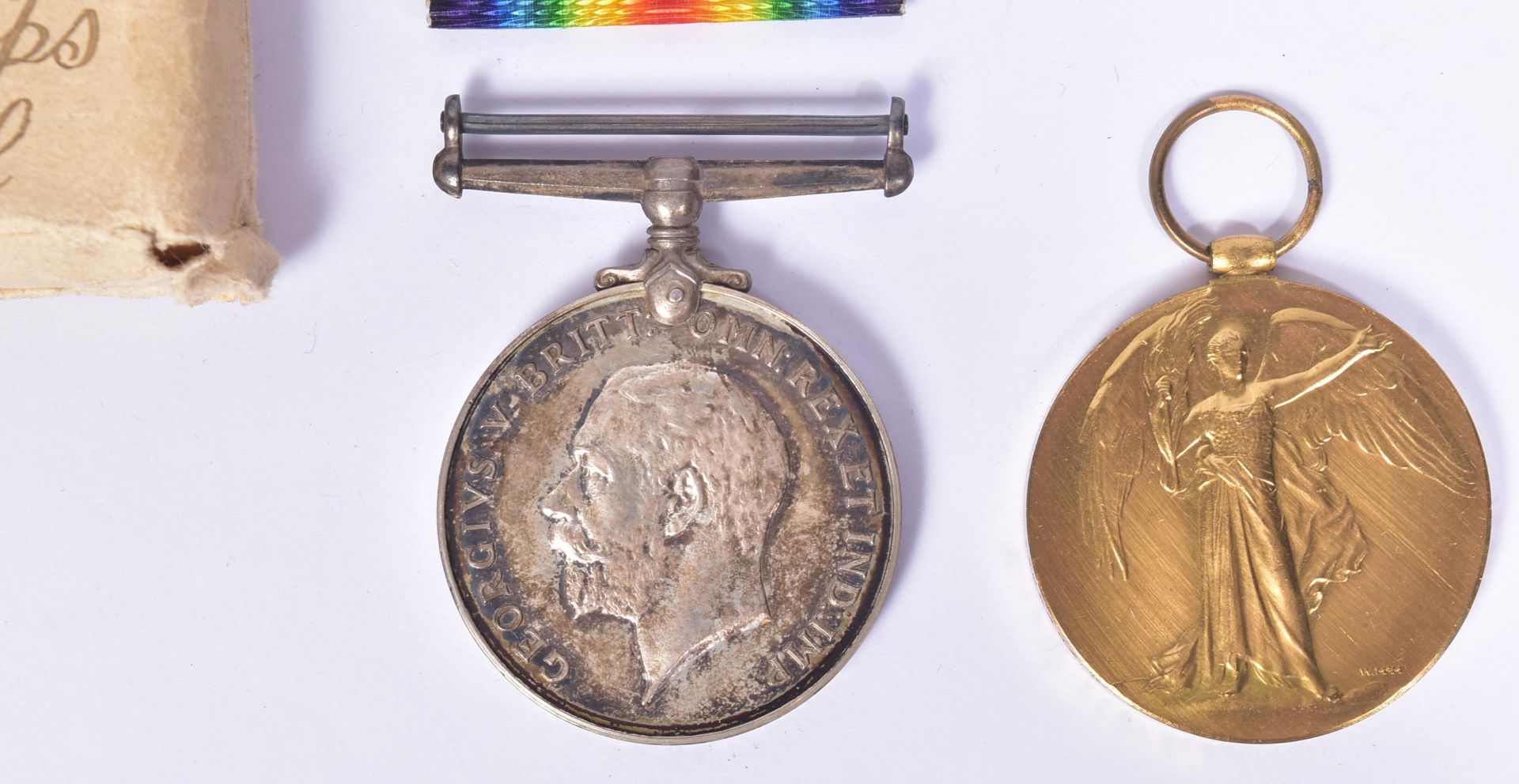 WWI FIRST WORLD WAR MEDAL PAIR - LABOUR CORPS - Bild 3 aus 5