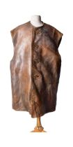 WWII SECOND WORLD WAR SOLDIER'S LEATHER JERKIN