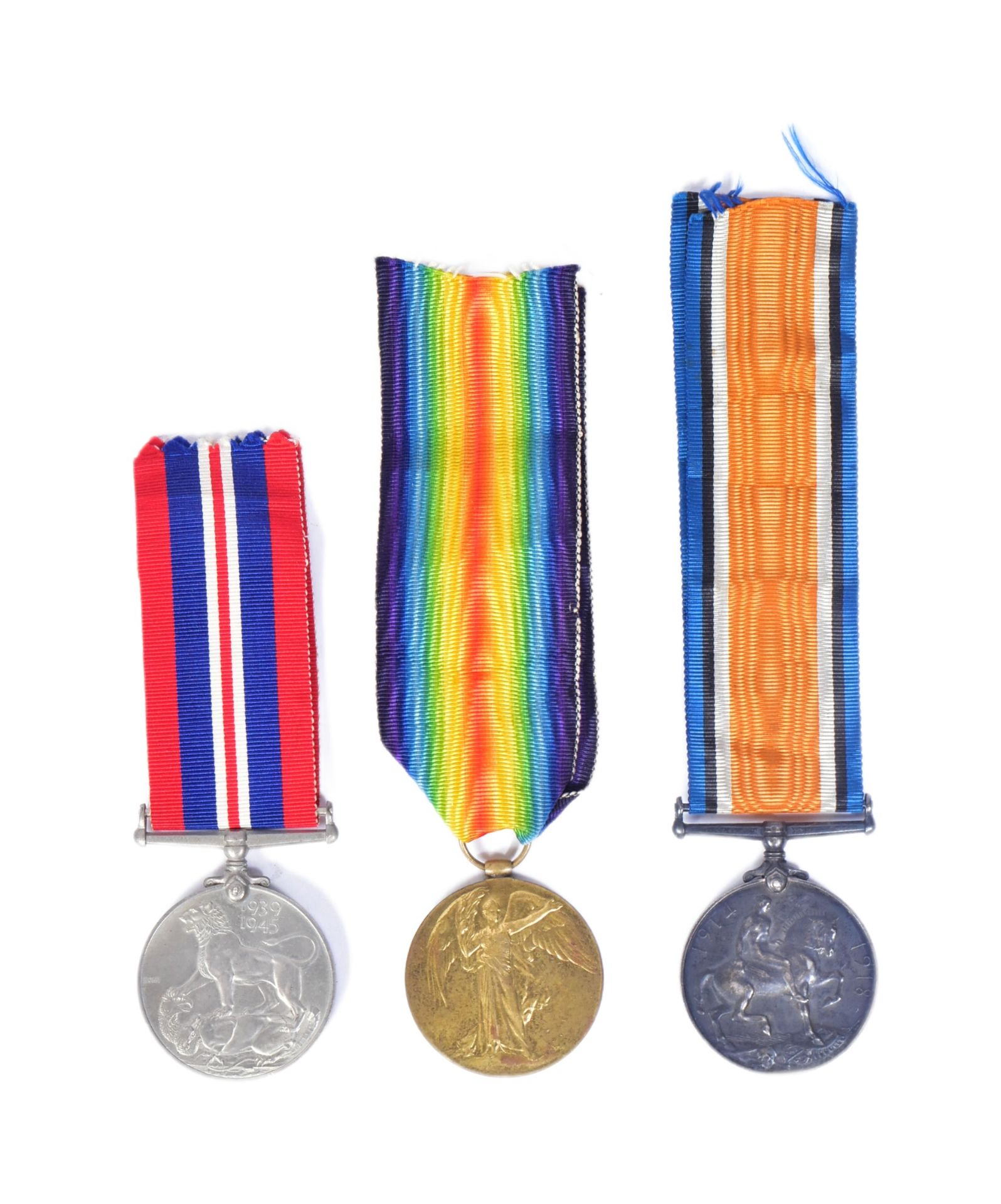 FIRST & SECOND WORLD WAR MEDAL TRIO