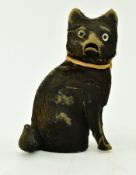 VICTORIAN WIND UP AUTOMATA BLACK CAT TOY