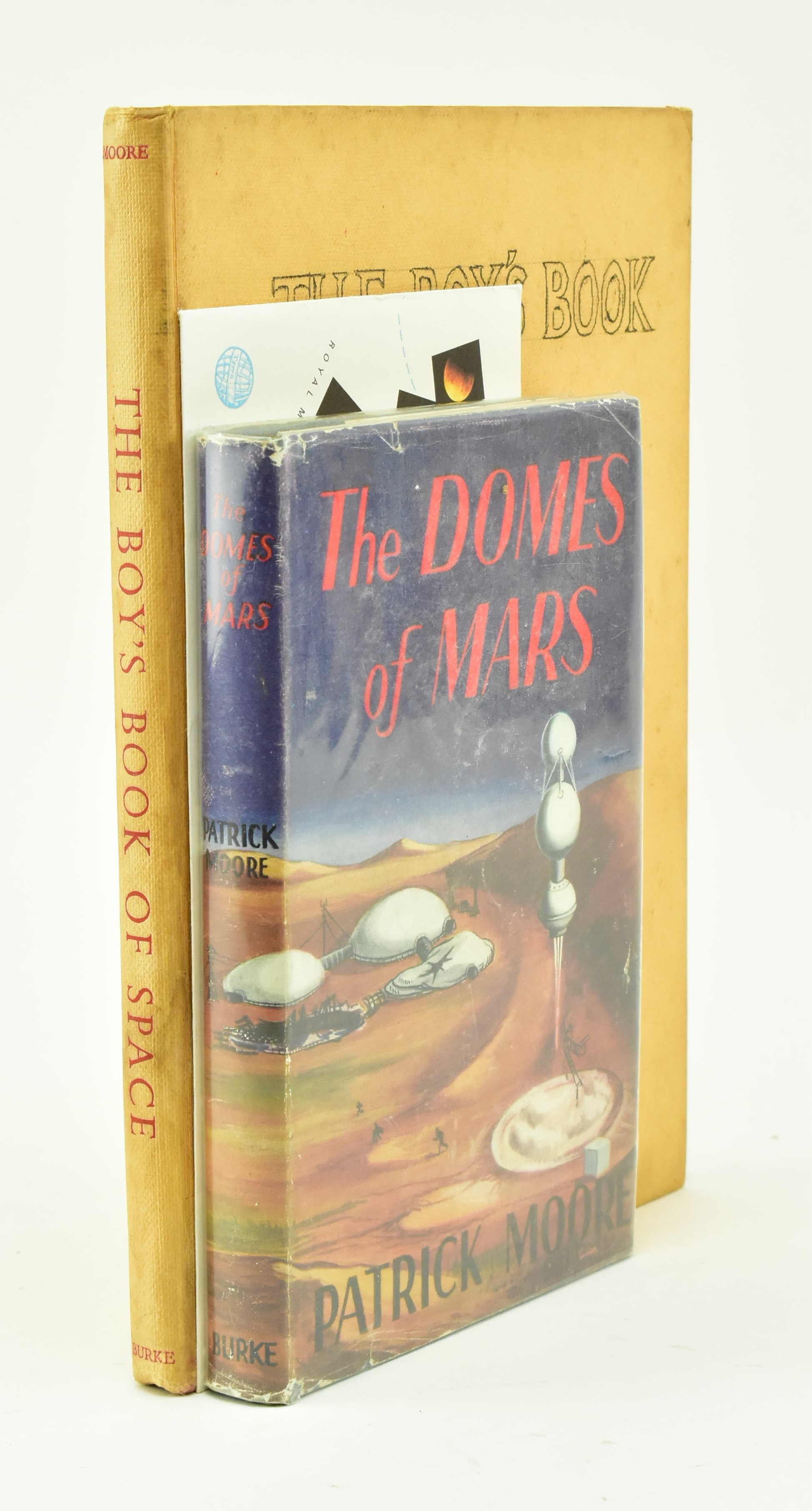 PATRICK MOORE - THE DOMES OF MARS 1ST EDITION & SIGNED FDC - Image 2 of 7