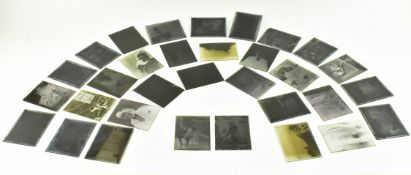 COLLECTION OF EARLY 20TH CENTURY GLASS NEGATIVES