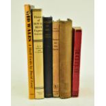 COLLECTION OF SIX VINTAGE GUIDE BOOKS, WORKS OF FICTION ETC.