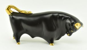 COLIN MELBOURNE FOR TRENTHAM - VINTAGE STUDIO POTTERY BULL