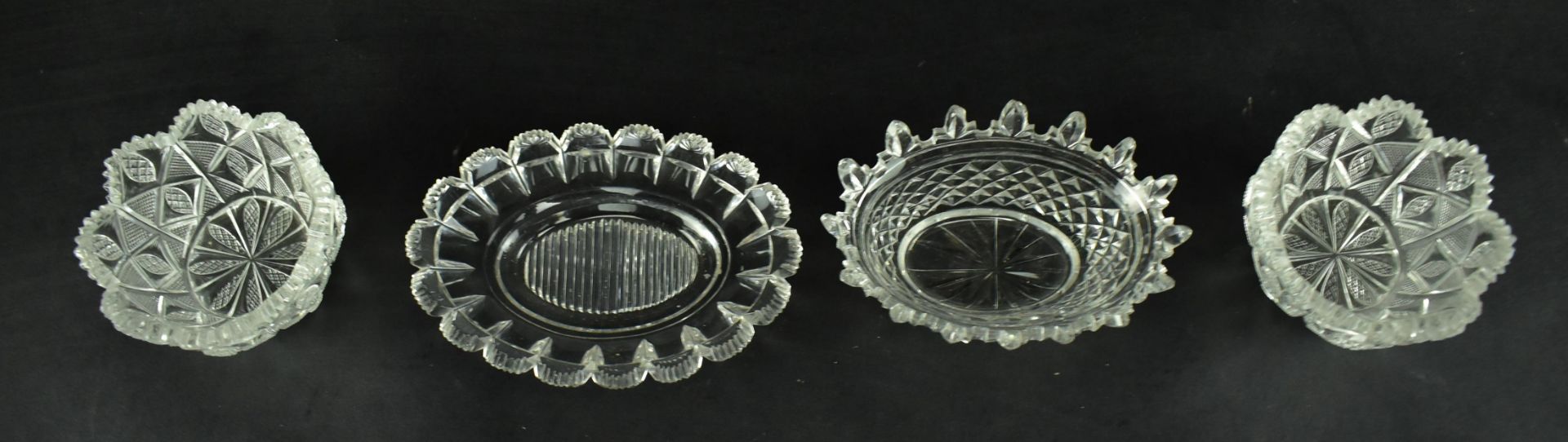 COLLECTION OF EARLY 19TH CENTURY CUT GLASS TABLEWARE - Image 2 of 7