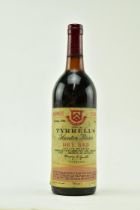 TYRRELL'S HUNTER RIVER DRY RED 1986