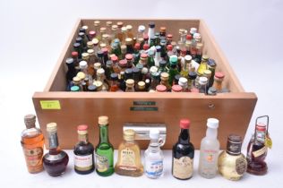 COLLECTION OF VINTAGE LIQUEURS & SPIRITS MINIATURE BOTTLES