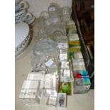 A collection of various glass paperweights, including 3D laser cuts, Capredoni, etc.