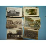 Approximately 460 mainly topographical postcards, some RPs, including one of hop picking.