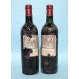 Chateau Palmer 1966 Margaux, Bordeaux, Berry Bros and Rudd Ltd, top shoulder, capsule intact,