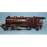 Hornby O gauge, a pre-war c/w 4-4-2 "Nord" locomotive, (no tender), RN 31240.