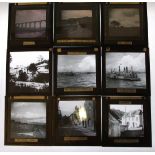 A large quantity of magic lantern slides, photographic glass slides (black and white and colour) and