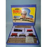 Hornby Dublo, EDG17 0-6-2 Tank Goods Train Set, comprising 0-6-2 BR tank locomotive RN69567, with