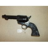 A Crosman Arm Co. 44 Peacemaker .22 calibre SA6 CO² air pistol/revolver.