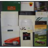 An Arden Jaguar XJ-S sales brochure, a press pack "Introduction to the XJ-S Range" and other