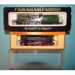 N gauge, Arnold Rapido 0220 4-6-2 DB tank locomotive RN66001, (boxed) and Graham Farish 1205 4-4-0