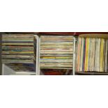 A collection of approximately 240 LP records, mainly rock and roll, pop, easy listening, etc.