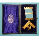 Masonic interest, a 15ct gold Past Master's Jewel for Athole Lodge, No.1004, W.Bro. W H McDowell,