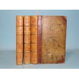 Scott (Sir Walter), The Antiquary, three volumes, 1st edn, hf cf gt, 8vo, 1816, (new spines to all