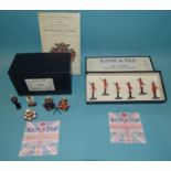 Rank & File, "Blessing the Colours", box no.12 and "Duke of Cornwall Light Infantry", box no.2, (