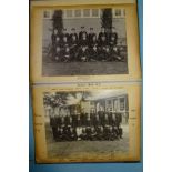 An album of photographs of the Royal Naval Colleges, Osborne May 5th 1910-April 1912 and Dartmouth