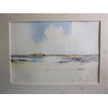 Mary Holden Bird (1900-1978) THE LITTLE BEACHES Watercolour, signed with monogram, 23 x 34cm, titled
