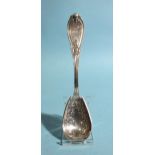 Tiffany & Co, a sterling silver "Grecian" ram and devil mask pattern serving spoon designed by Henry