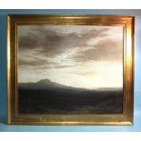 Robert Buchan Nisbet RSA HRSW RBA RSW RI (1857-1942) MOORLAND SCENE Oil on canvas, (relined), 50 x