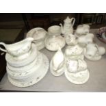 A collection of Wedgwood 'Campion' dinner ware, approximately 66 pieces and 24 pieces of Wedgwood '