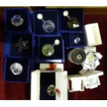 Swarovski, six boxed Collectors'/Crystal Society Annual Renewal Gifts, comprising three from Wonders