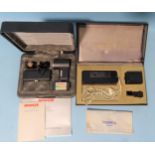 A Yashica Atoron Electro sub-miniature camera and a Minox ELX sub-miniature camera, (both cased), (