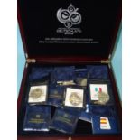 Westminster, a collection of sixteen .925-silver coins 'The 2006 FIFA World Cup Germany', with