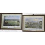 'The Wynnstay Collection', four signed hunting prints, including: John King 'Going Home', RJM Dupont
