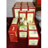 A collection of forty Royal Doulton Bunnykins figurines, thirty-nine boxed, five with