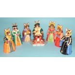 Royal Doulton Bunnykins 'The Tudor Collection': 'Henry VIII' DB305, (no CofA), 'Catherine of Aragon'