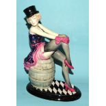 A Kevin Francis/Peggy Davies Ceramics 'Marlene Dietrich' figurine 398/750, with certificate of