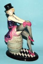 A Kevin Francis/Peggy Davies Ceramics 'Marlene Dietrich' figurine 398/750, with certificate of