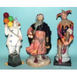 A collection of six Royal Doulton figurines: 'Good King Wenceslas' HN2118, (small chip to crown),