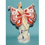A limited-edition Royal Doulton figurine from the Butterfly Ladies series, 'The Peacock' HN4846,