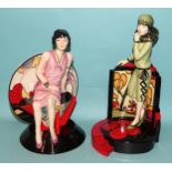A Kevin Francis/Peggy Davies Ceramics the 'Clarice Cliff Centre Stage' figurine 408/500, with