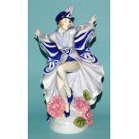 A limited-edition Royal Doulton figurine from the Butterfly Ladies series, 'Holly Blue' HN4847, with