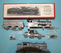 Wills Finecast OO gauge, a partly-made unpainted GWR 2251 Class Collett Goods Locomotive, (boxed)