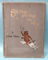 Wain (Louis), Big Dogs, Little Dogs, Cats and Kittens, 10 full-page and 1 double-page