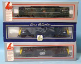 Lima OO gauge, three Class 42 diesel locomotives: D807 "Caradoc", D815 "Druid" and D819 "