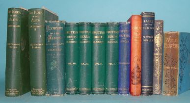 Jardine (Sir W), The Naturalist's Library, Ornithology, 'British Birds', 4 vols, hd col plts, cl gt,